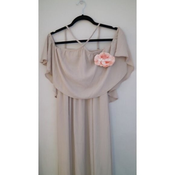 NWT Show Me Your Mumu Ruffle Maxi Boho Dress Size Small - Picture 4 of 11